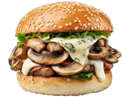 Hamburguesa Champiñones